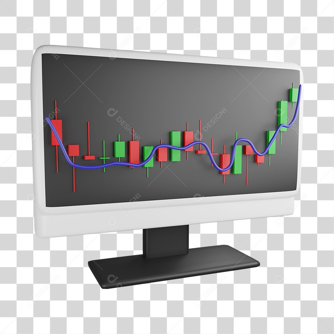 Interface de Negociação Gráficos PNG Transparente