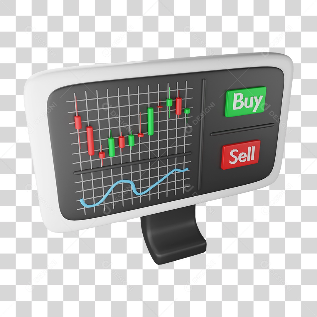 Interface de Negociação Gráficos PNG Transparente