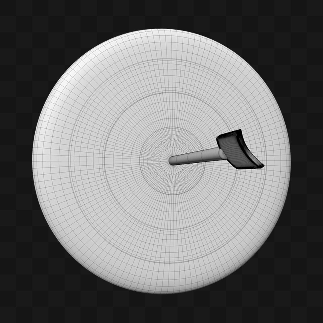 Alvo Cartoon - Modelo 3D