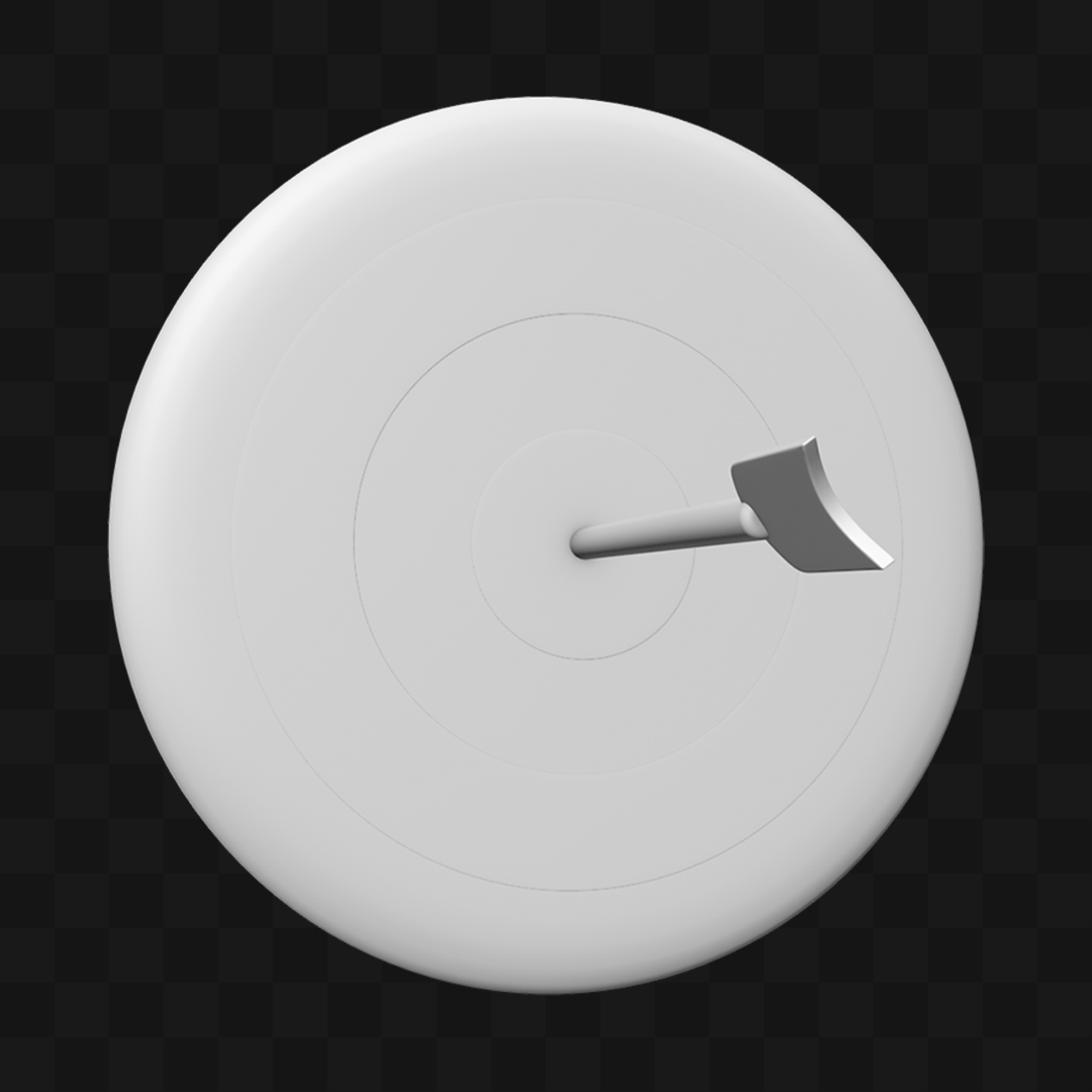 Alvo Cartoon - Modelo 3D