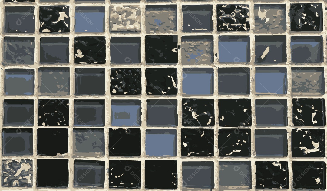 Textura de Azulejo Ilustração Vetor EPS