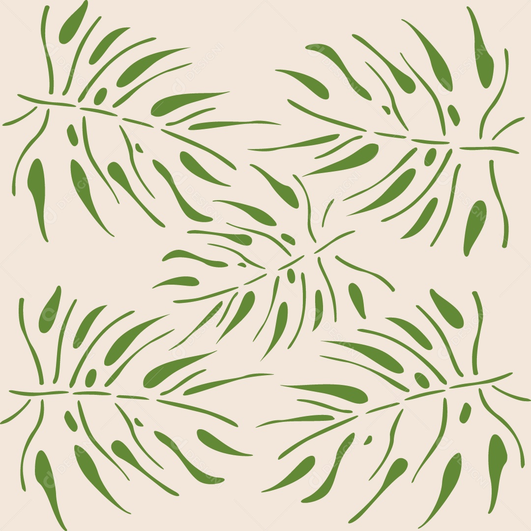 Textura de Ramo de Folhas Ilustração Vetor EPS