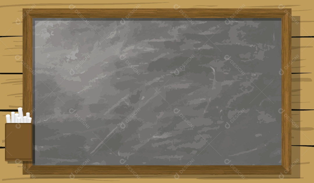 Quadro Negro Ilustração Vetor EPS Editável