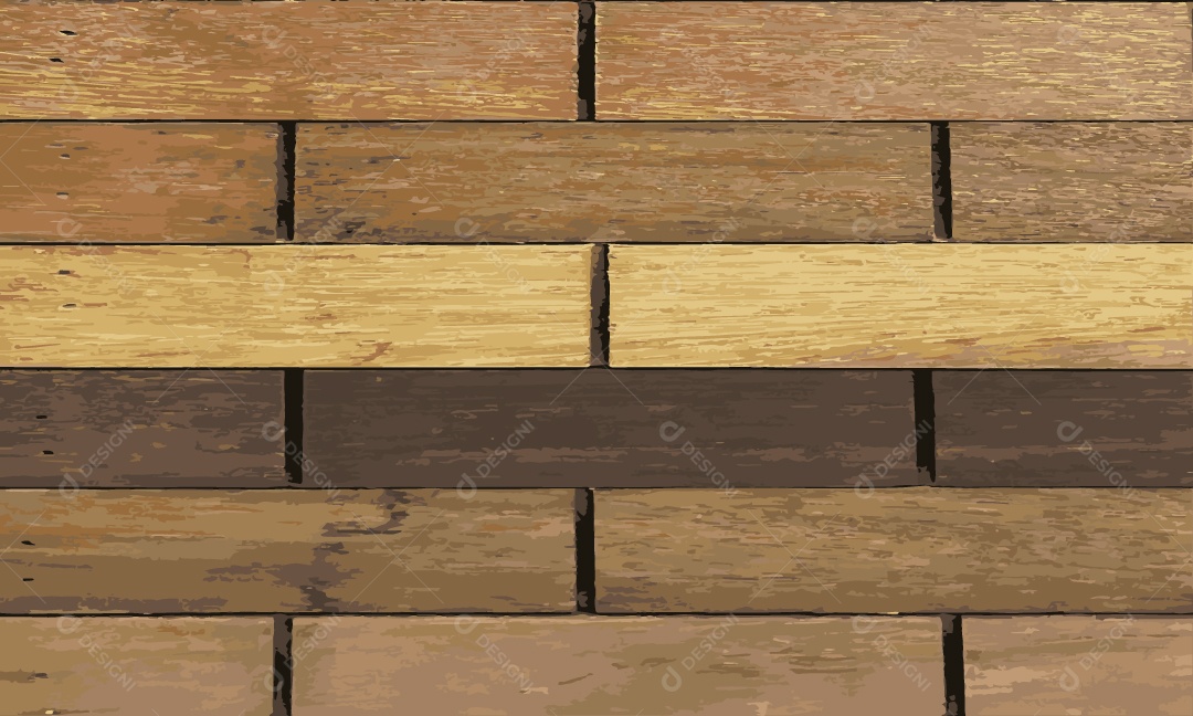 Textura de Madeira Ilustração Vetor EPS