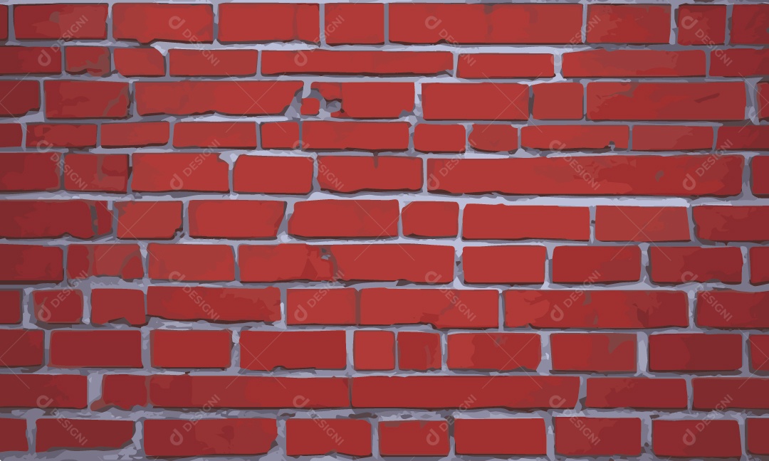 Textura de Parede de Tijolos Ilustração Vetor EPS