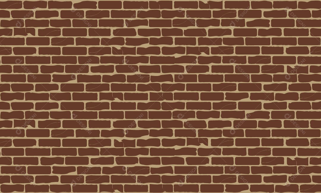 Textura de Parede de Tijolos Ilustração Vetor EPS