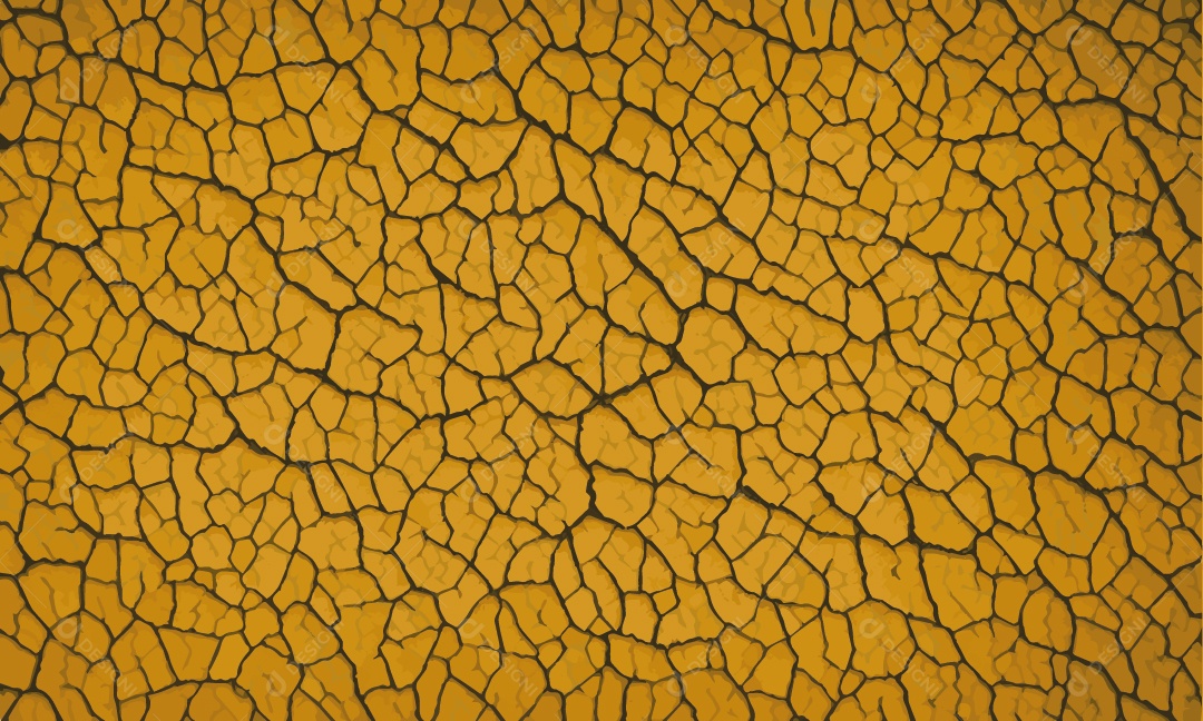 Background de Chão Seco e Rachado Vetor EPS