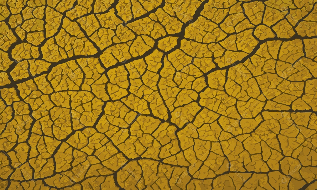 Background de Chão Seco e Rachado Vetor EPS