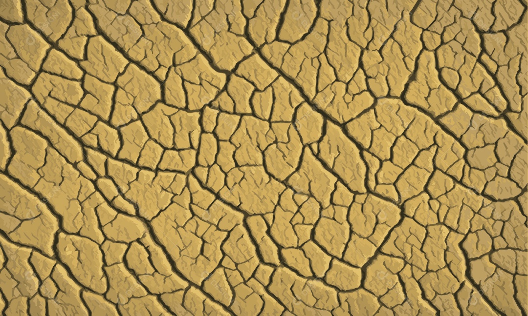 Background de Chão Seco e Rachado Vetor EPS