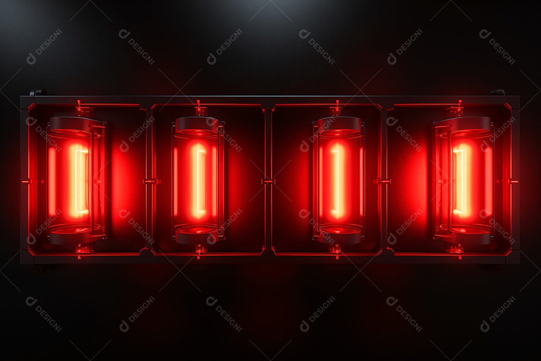 Fundo luzes vermelhas