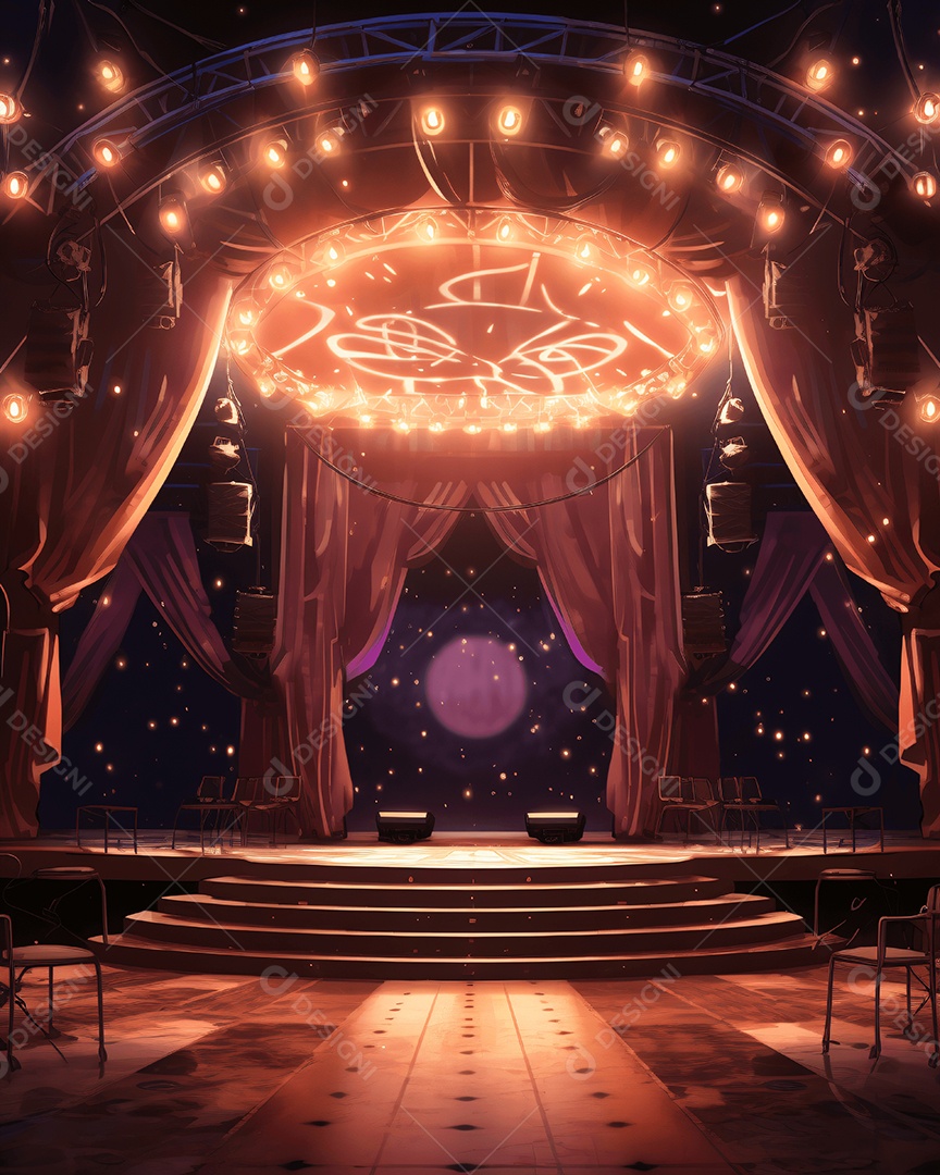 Fundo cenário para flyer