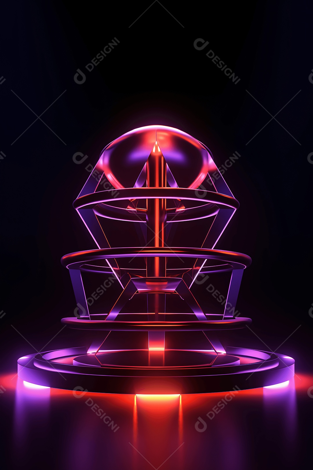 Fundo cenário de flyer