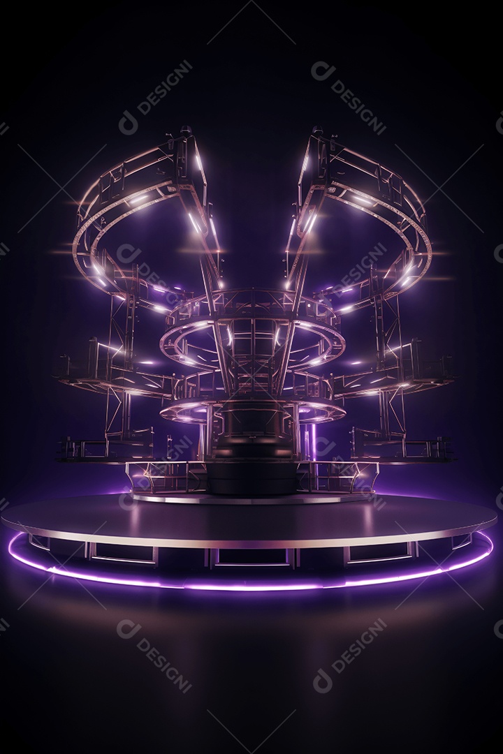 Fundo cenário de flyer