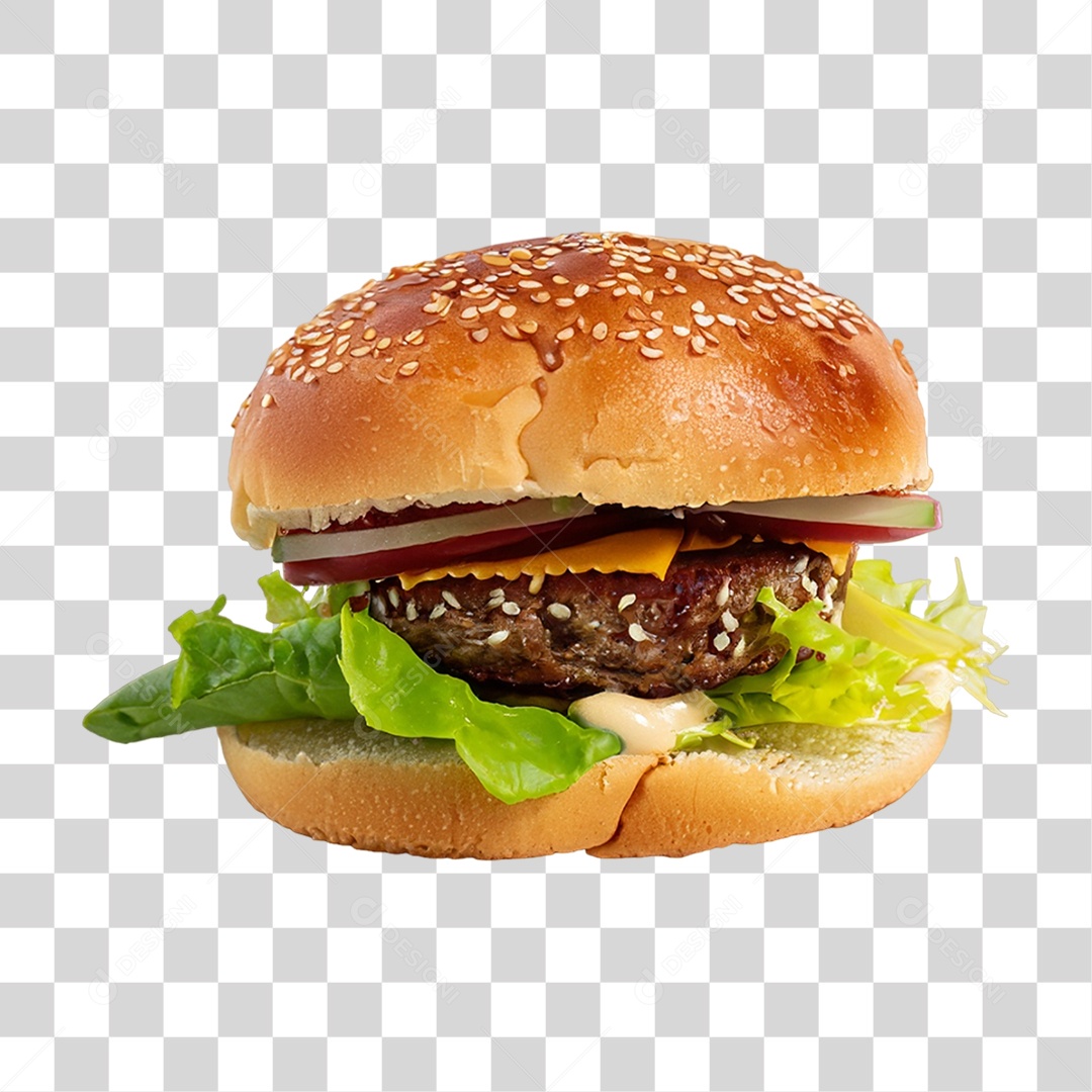 Hamburguer Lanche Sanduiche PNG Transparente