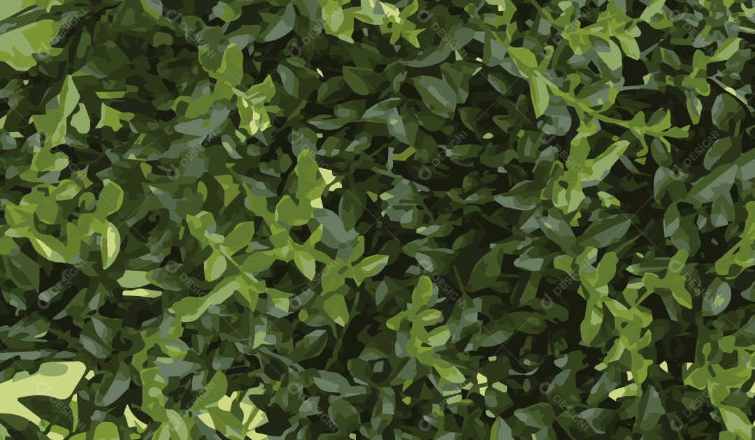 Textura de Vegetação Ilustração Vetor EPS