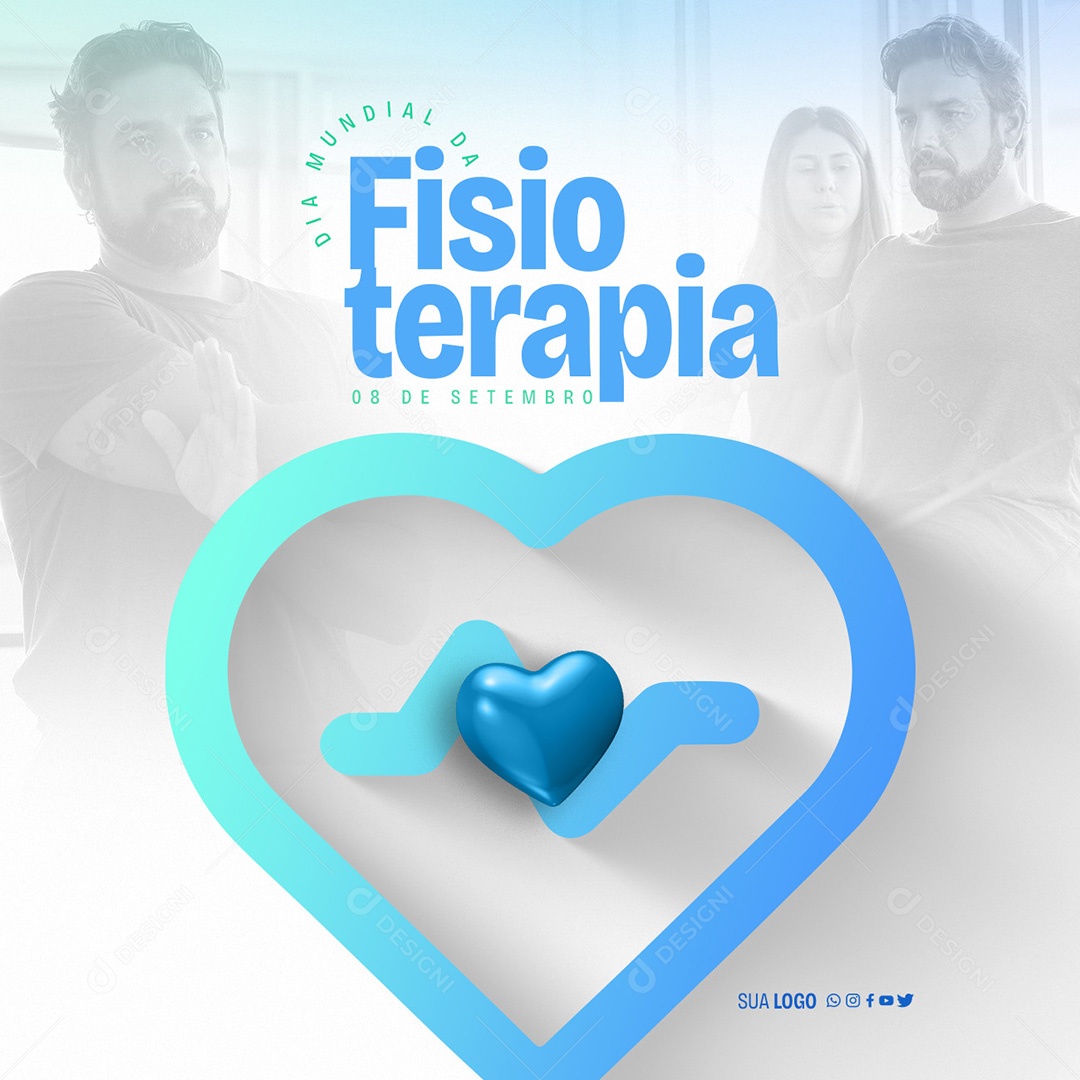 Dia Mundial Da Fisioterapia 08 De Setembro Social Media PSD Editável