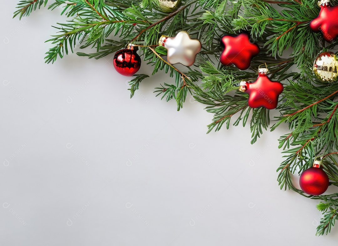 Natal cenário bolas enfeites decorações decoração fotos imagem JPG