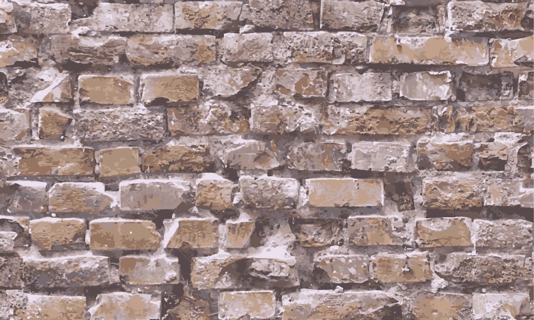 Textura de Parede de Tijolos Ilustração Vetor EPS