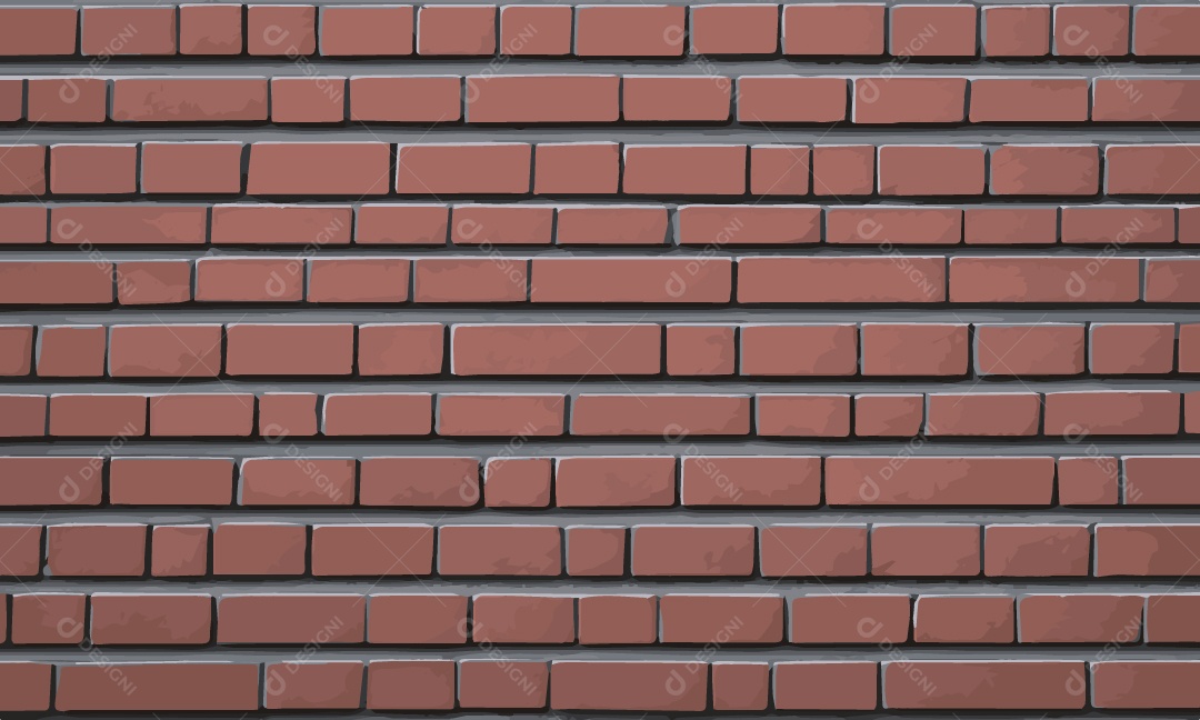 Textura de Parede de Tijolos Ilustração Vetor EPS