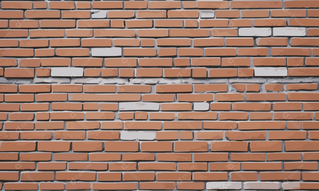 Textura de Parede de Tijolos Ilustração Vetor EPS