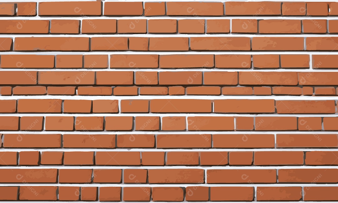 Textura de Parede de Tijolos Ilustração Vetor EPS