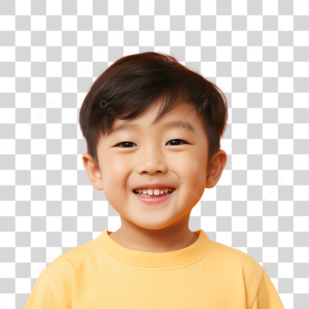 Criança Sorrindo PNG Transparente