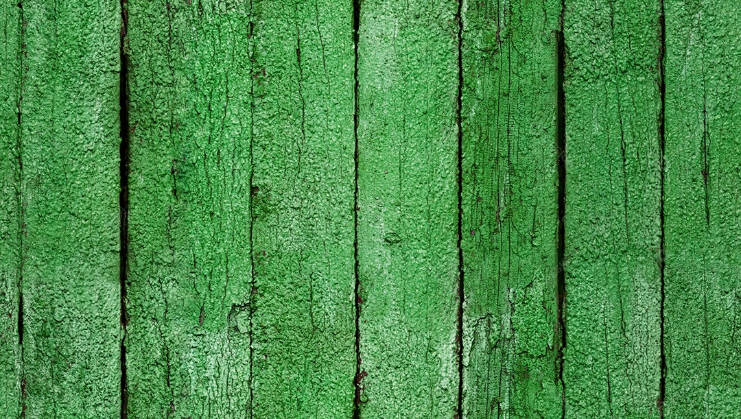 Textura pintada de tábuas de madeira verde