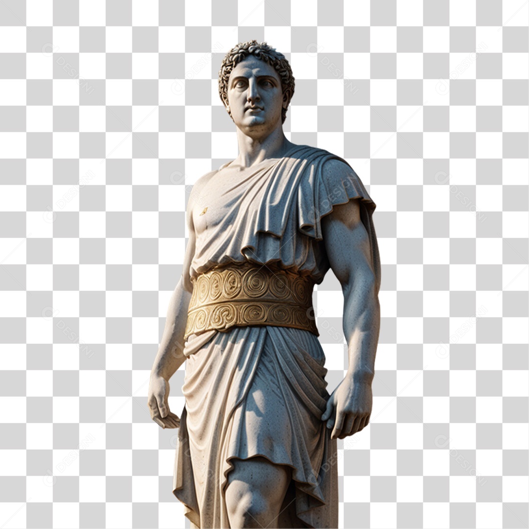 Estátua Grega PNG Transparente