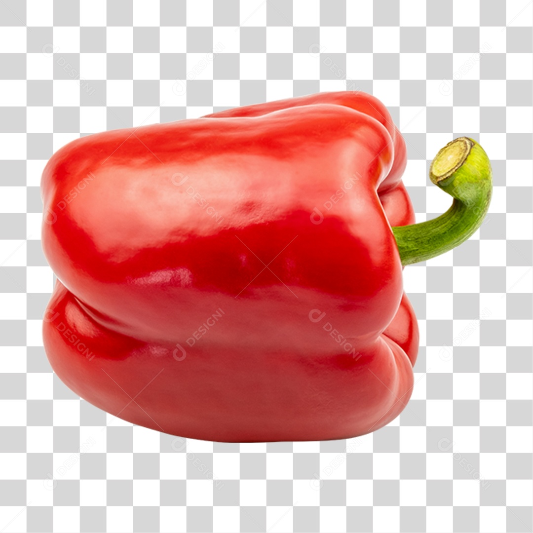 Pimentão Vermelho PNG Transparente