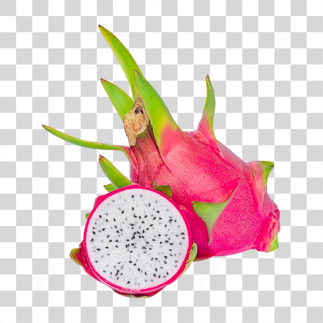 Fruta Pitaia PNG Transparente