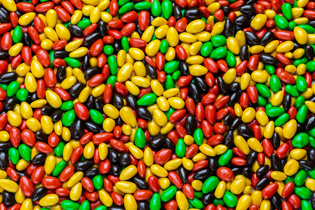 Moldura de sementes de girassol multicoloridas vitrificadas