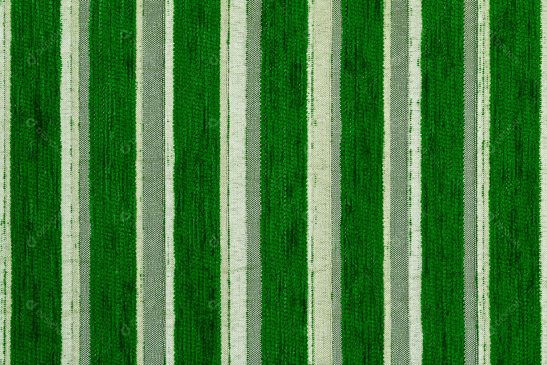 Textura de estofamento listrado verde