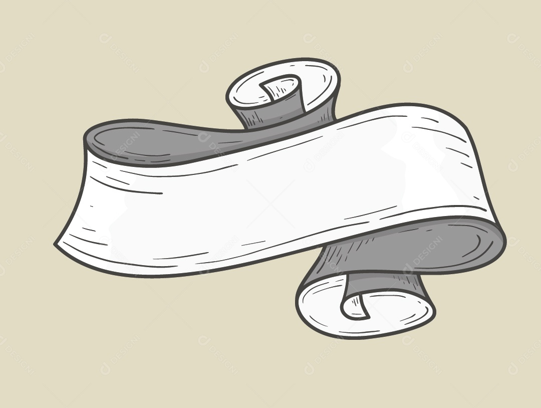 Fita Branca Ilustração Vetor EPS