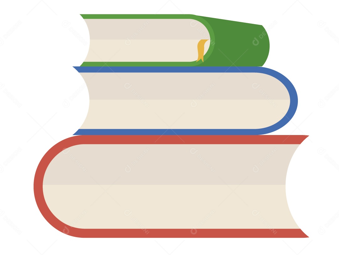 Livros Ilustração Vetor EPS