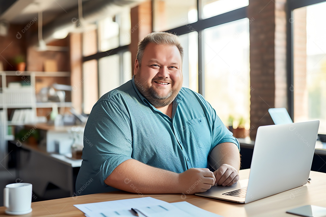 Empresário plus size