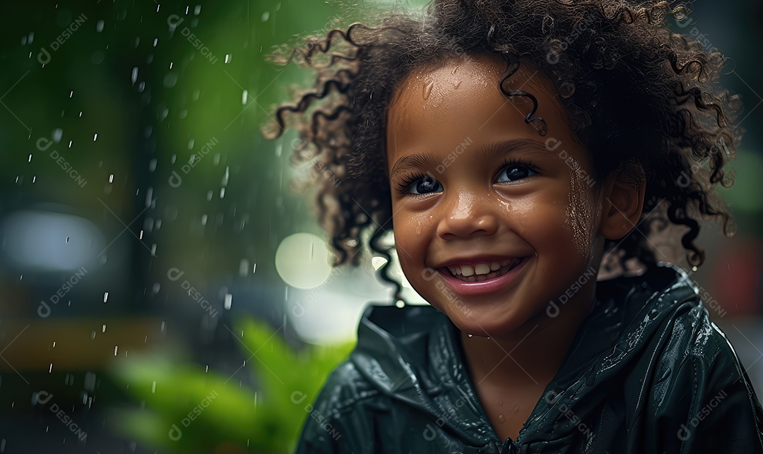 Imagem realista de crianças sobre parque