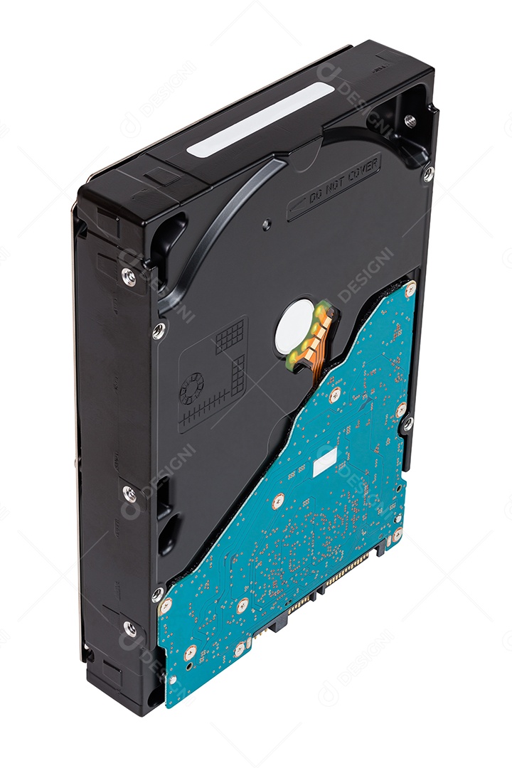 Uma moderna unidade de disco rígido mecânico de 8 terabytes