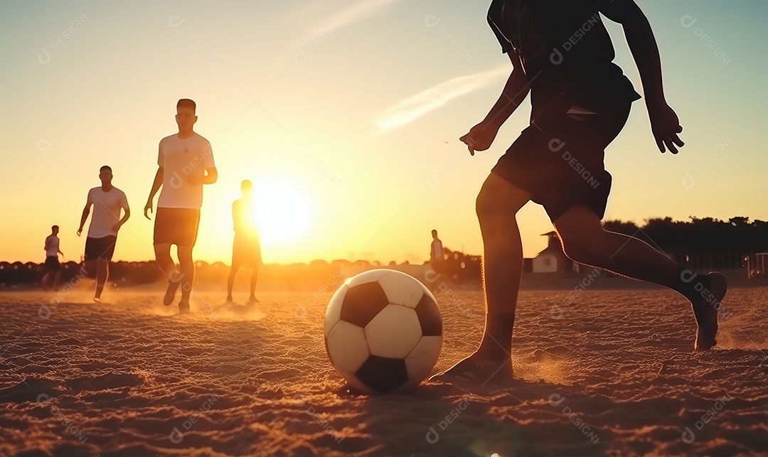 Crianças sorridentes e felizes se divertindo e brincando em uma tarde ensolarada comemorando o Dia das Crianças