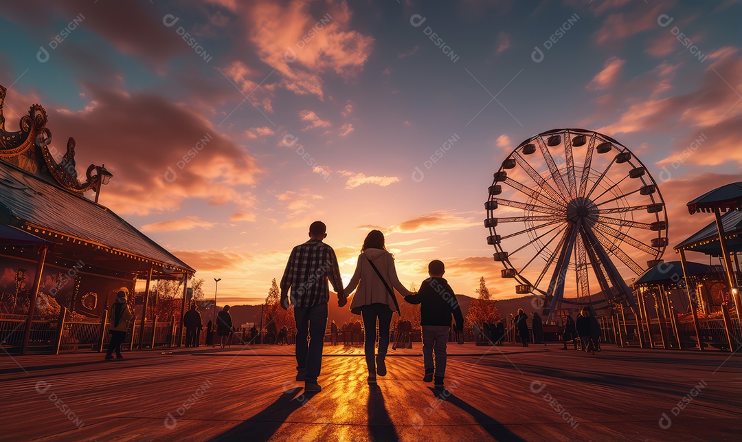 Imagem realista de crianças felizes