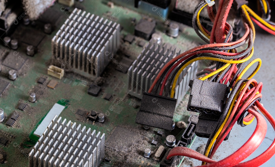 Hardware de PC empoeirado