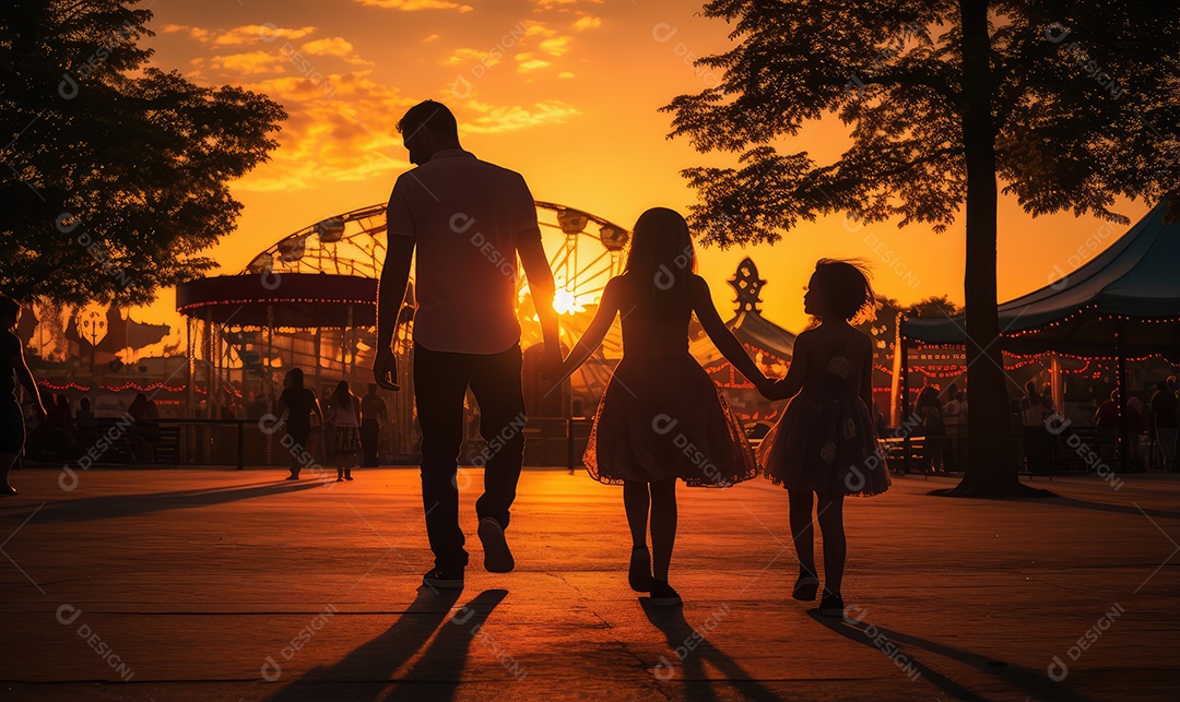 Imagem realista de crianças felizes