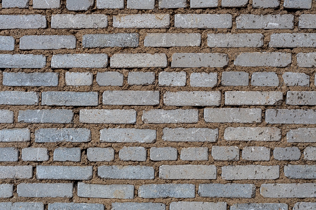 Textura e fundo de parede de tijolos de silicato branco ao ar livre