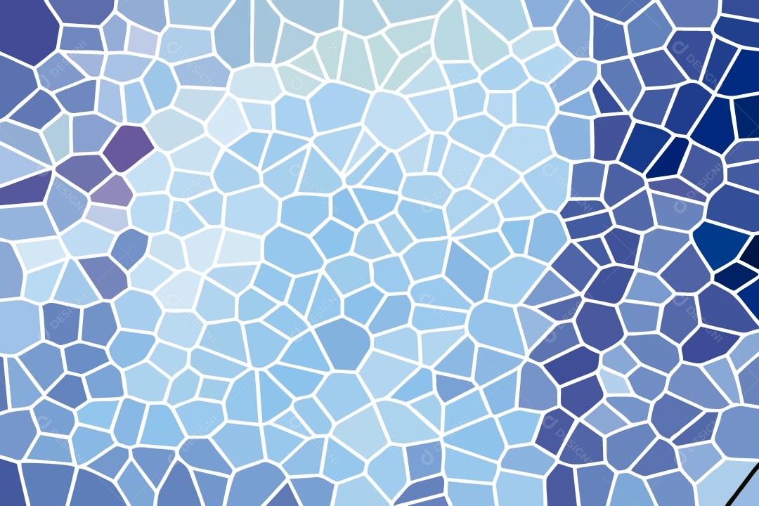Background Vitral Azul Ilustração Vetor EPS