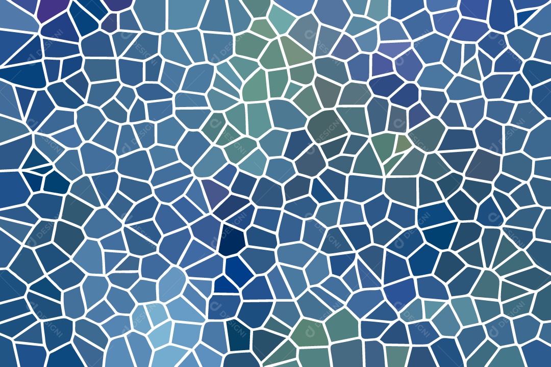 Background Vitral Azul Ilustração Vetor EPS