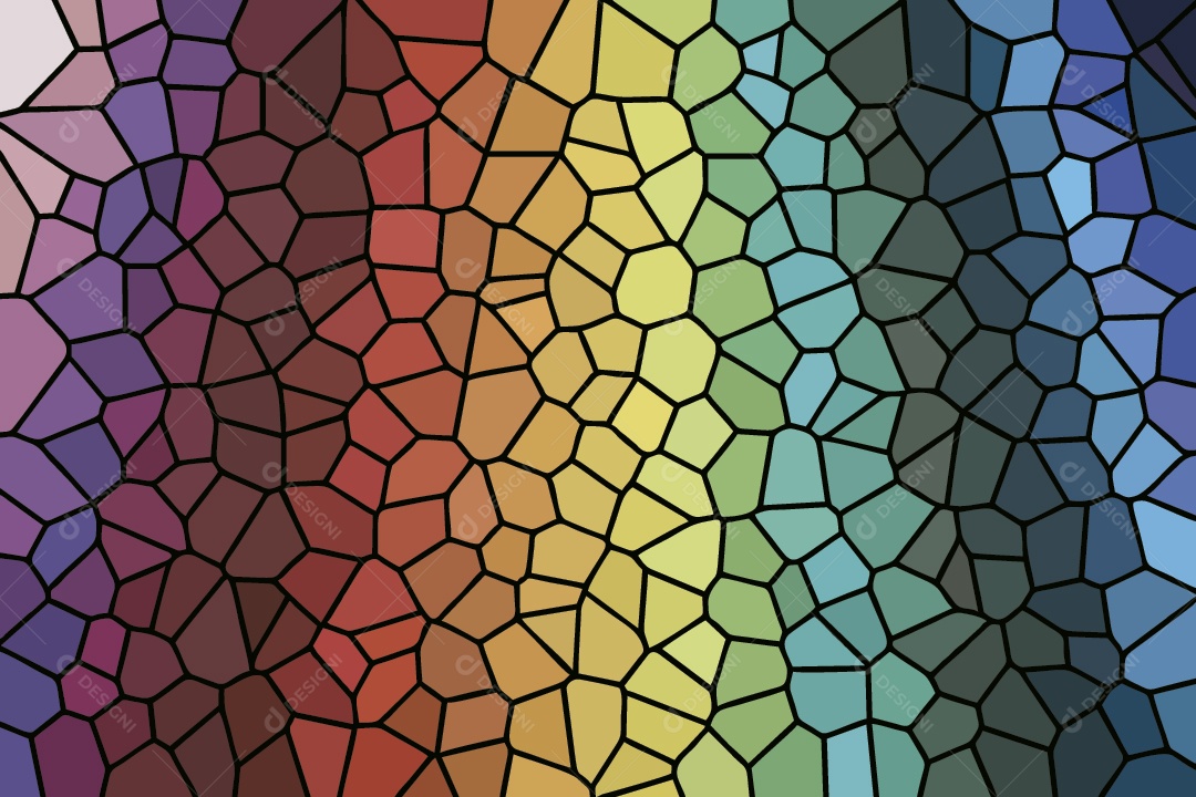 Background Vitral Colorido Ilustração Vetor EPS