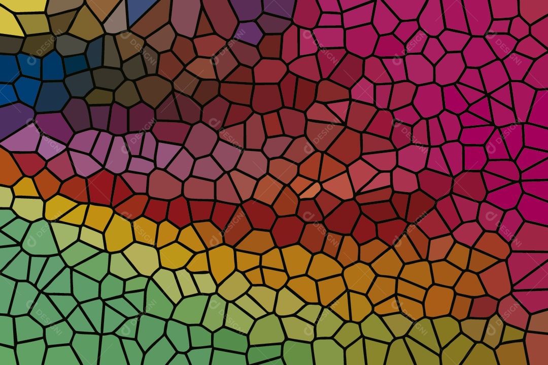 Background Vitral Colorido Ilustração Vetor EPS