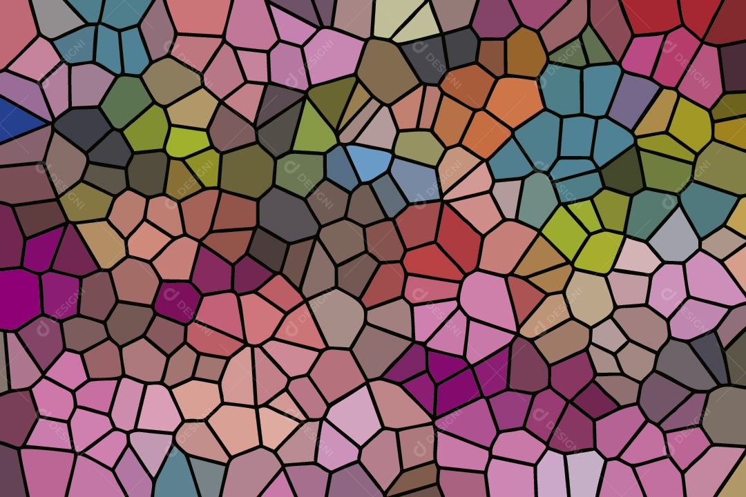 Background Vitral Colorido Ilustração Vetor EPS