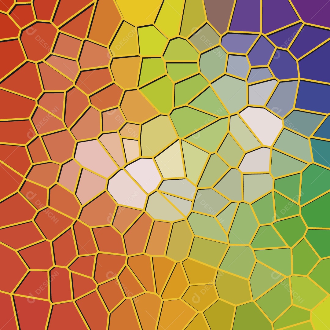 Background Vitral Colorido Ilustração Vetor EPS