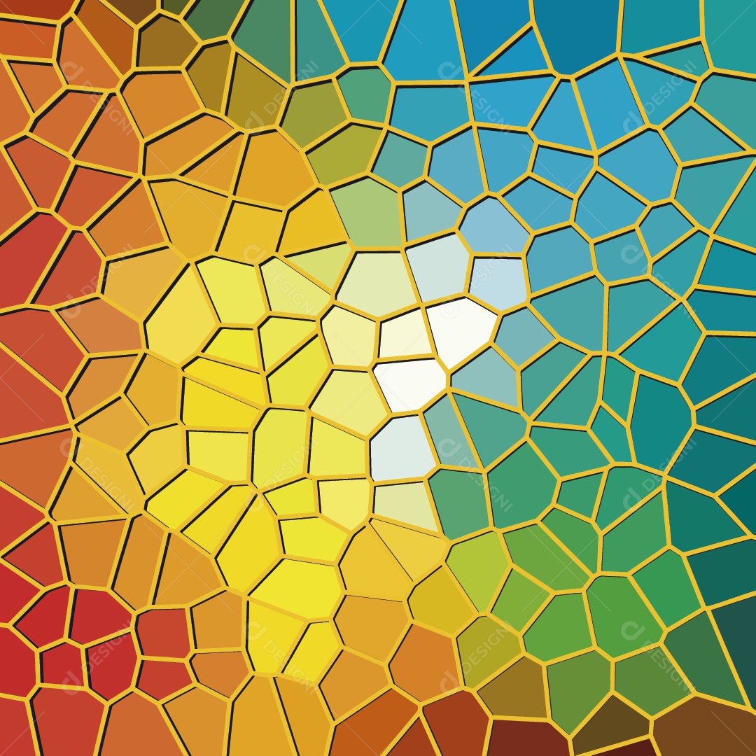 Background Vitral Colorido Ilustração Vetor EPS