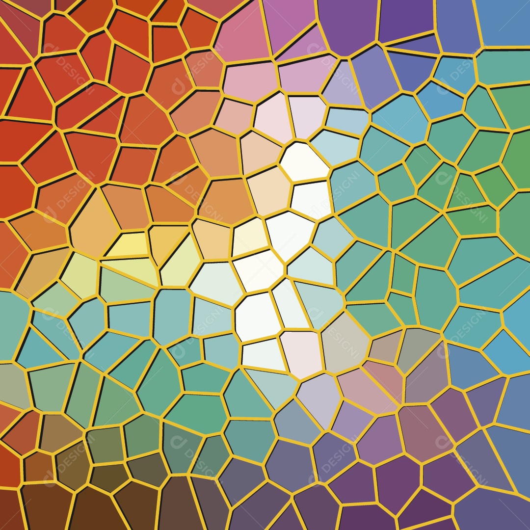 Background Vitral Colorido Ilustração Vetor EPS